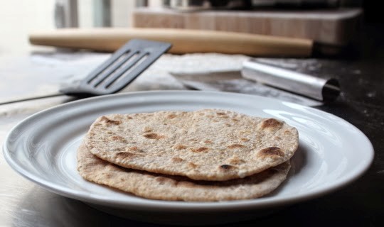 Homemade flatbread in minutes