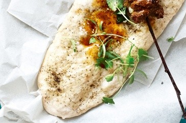Homemade flatbreads