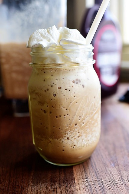 Homemade frappuccino