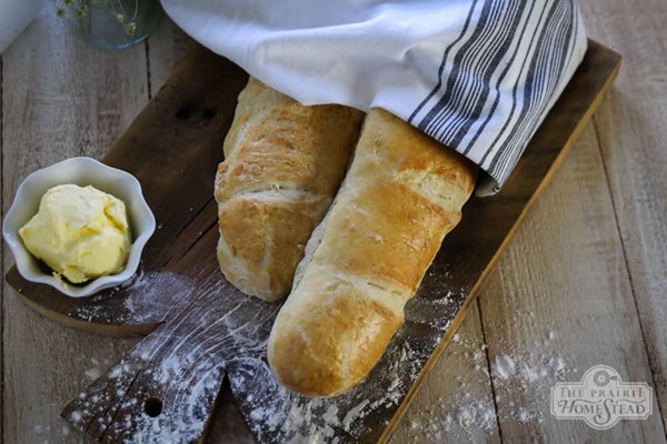 Homemade French bread