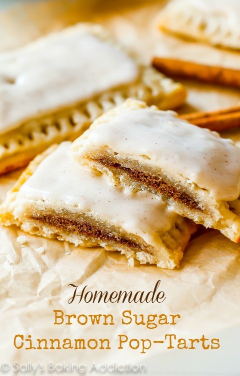 Homemade frosted brown sugar cinnamon Pop-Tarts recipe | Eat Your Books