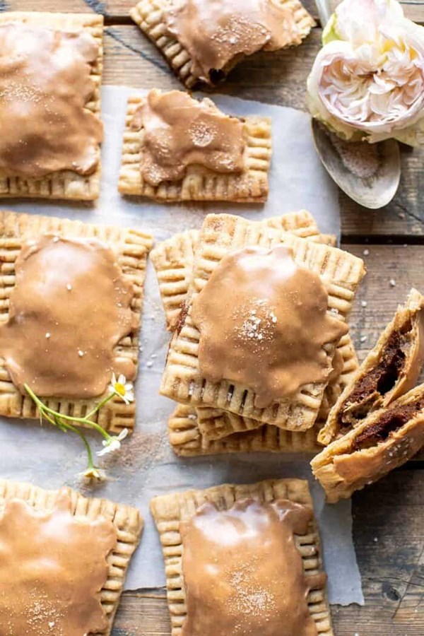 Homemade frosted brown sugar cinnamon Pop Tarts