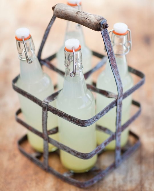 Homemade ginger ale