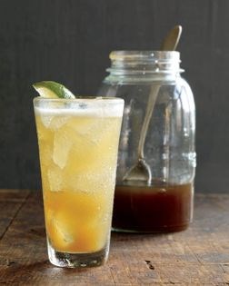 Homemade ginger ale
