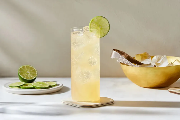 Homemade ginger beer