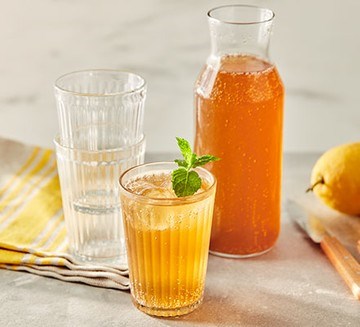Homemade ginger beer