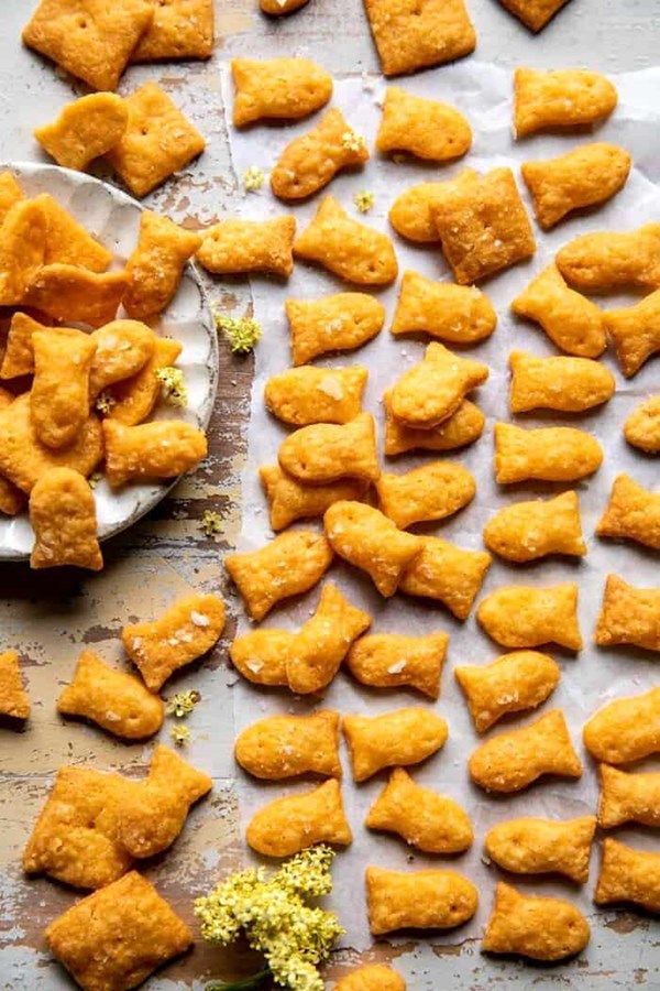 Homemade Goldfish [crackers]