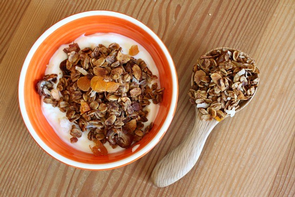 Homemade granola