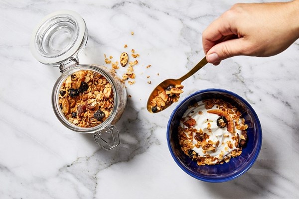 Homemade granola