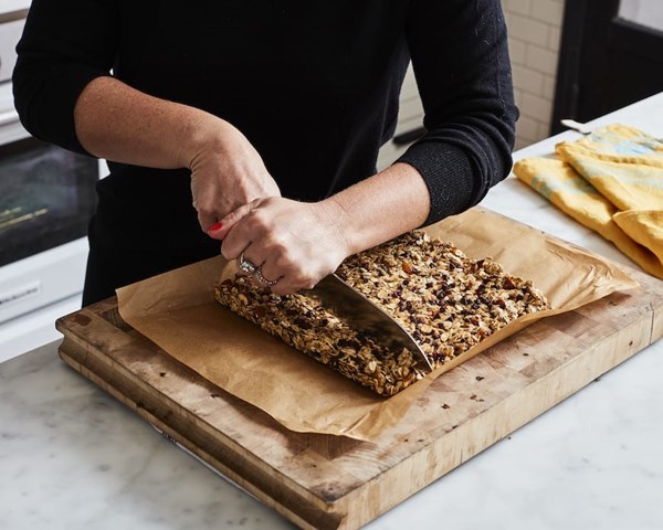 Homemade granola bars