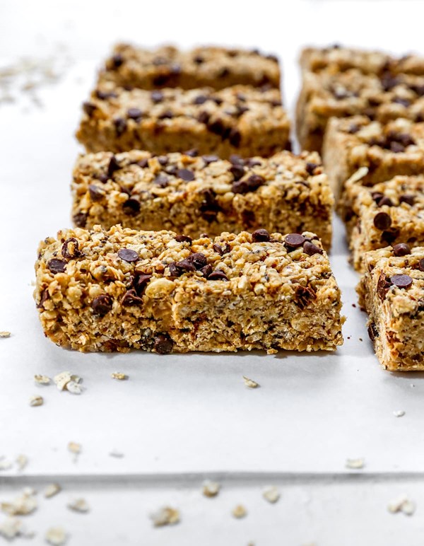 Homemade granola bars