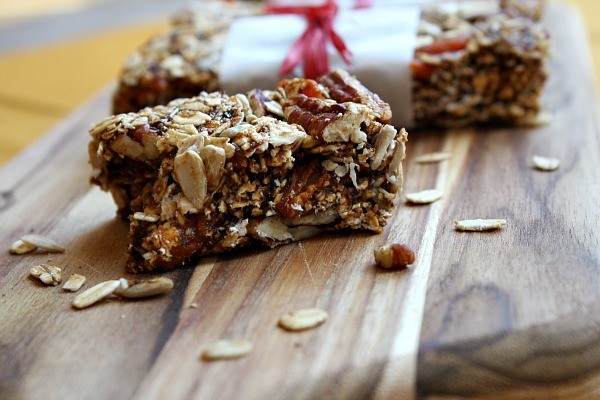 Homemade granola bars