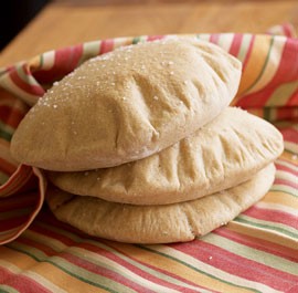 Homemade Greek pita