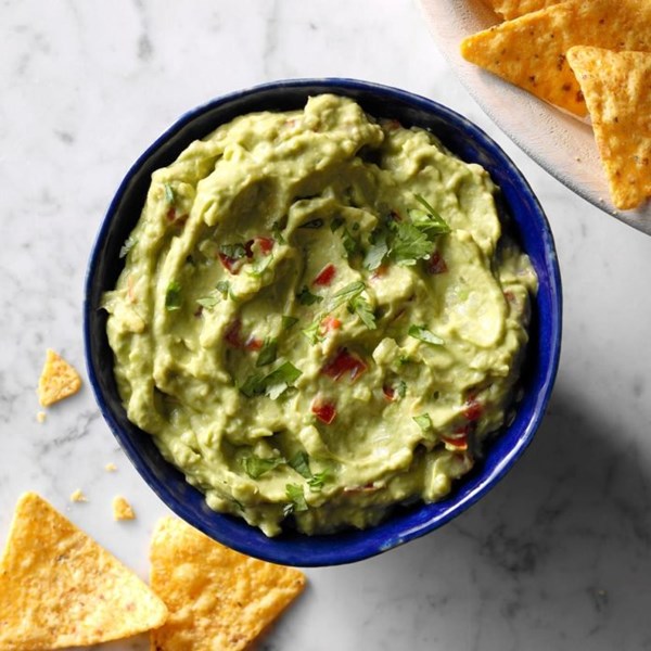 Homemade guacamole