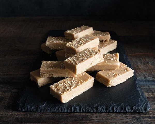 Homemade halva