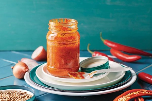 Homemade harissa