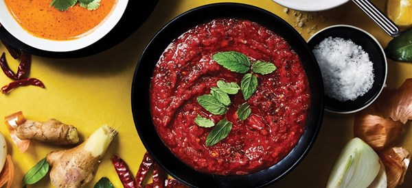 Homemade harissa