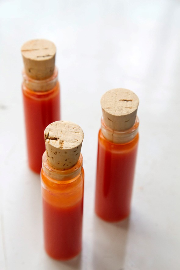 Homemade hot sauce