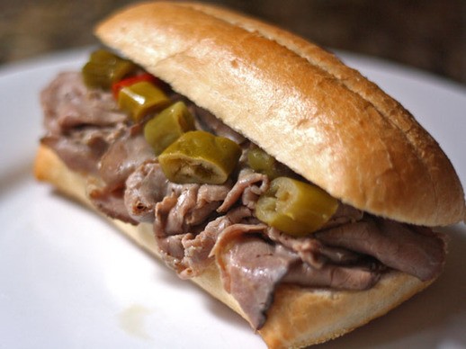 Homemade Italian beef