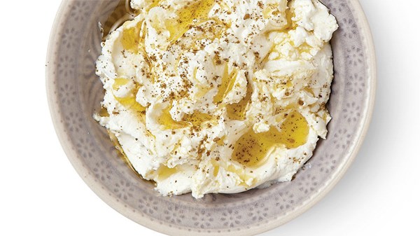 Homemade labneh