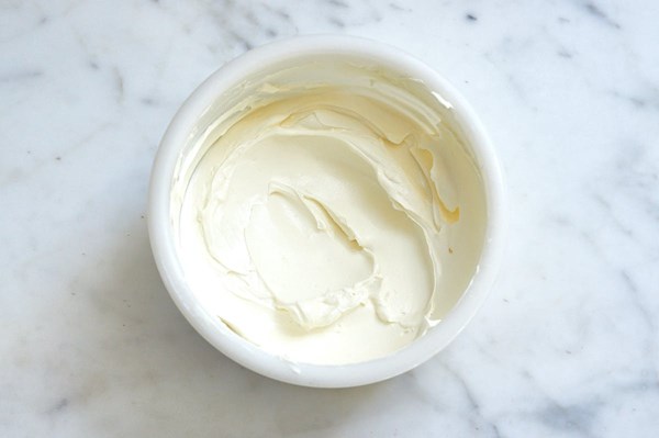 Homemade labneh 
