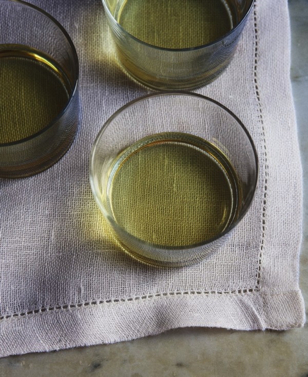 Homemade limoncello