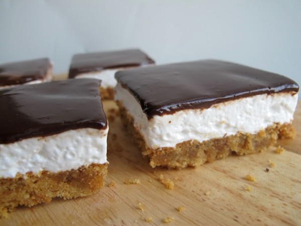 Homemade Mallomar bars