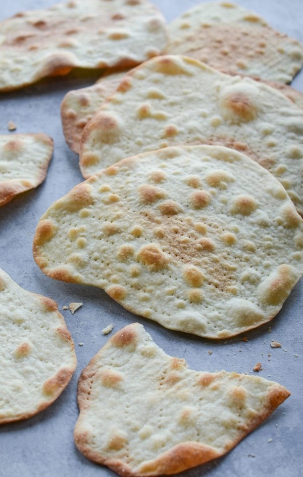 Homemade matzo