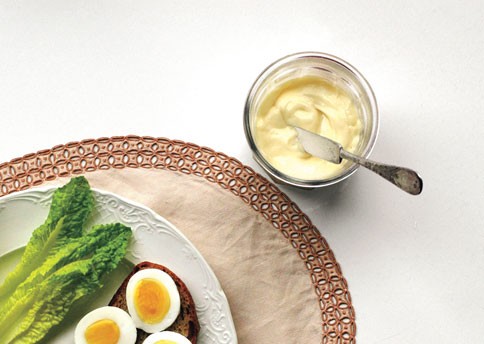 Homemade mayonnaise