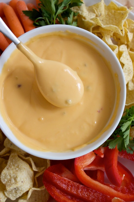 Homemade nacho cheese sauce