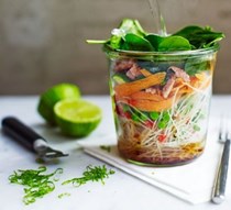 Homemade noodle pot