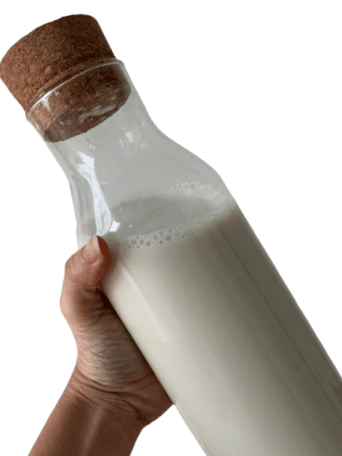Homemade oat milk