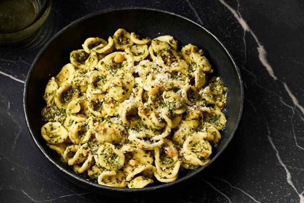 Homemade orecchiette