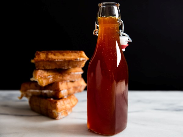 Homemade pancake syrup