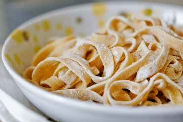 Homemade pasta