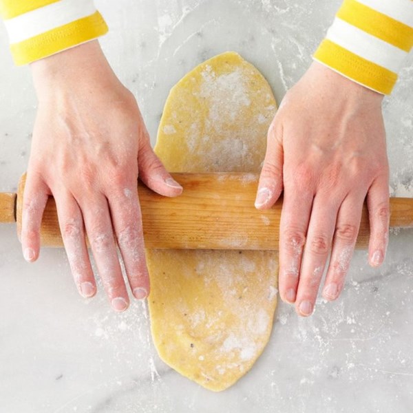 Homemade pasta dough