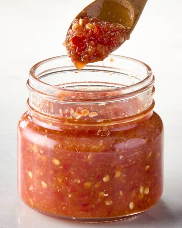 Homemade peri peri sauce