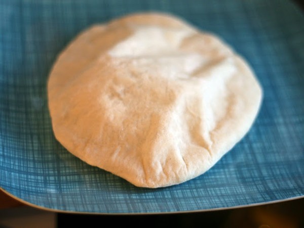 Homemade pita