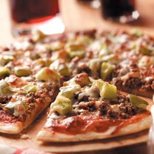 Homemade pizza