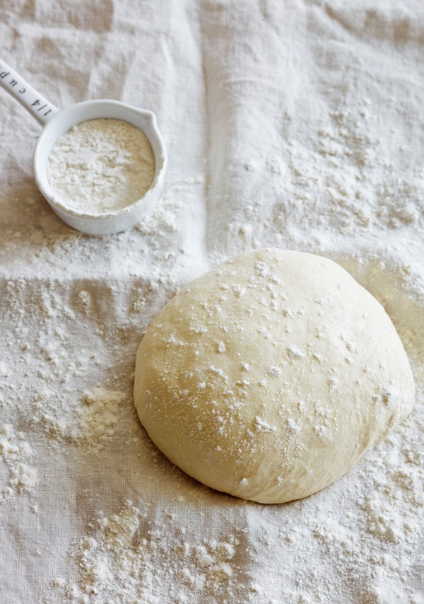 Homemade pizza dough
