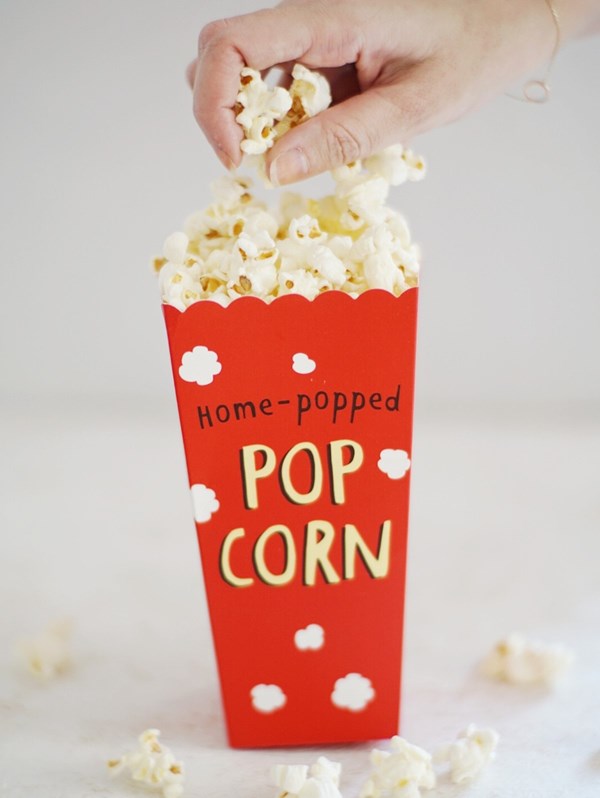 Homemade popcorn