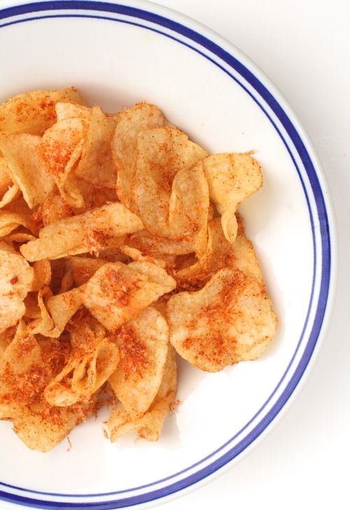 Homemade potato chips