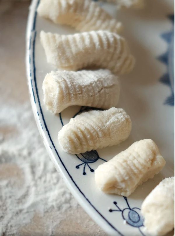 Homemade potato gnocchi