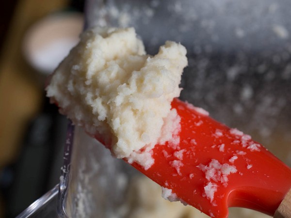 Homemade preserved horseradish