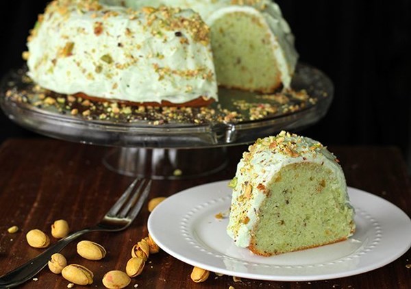 Homemade pudding cake