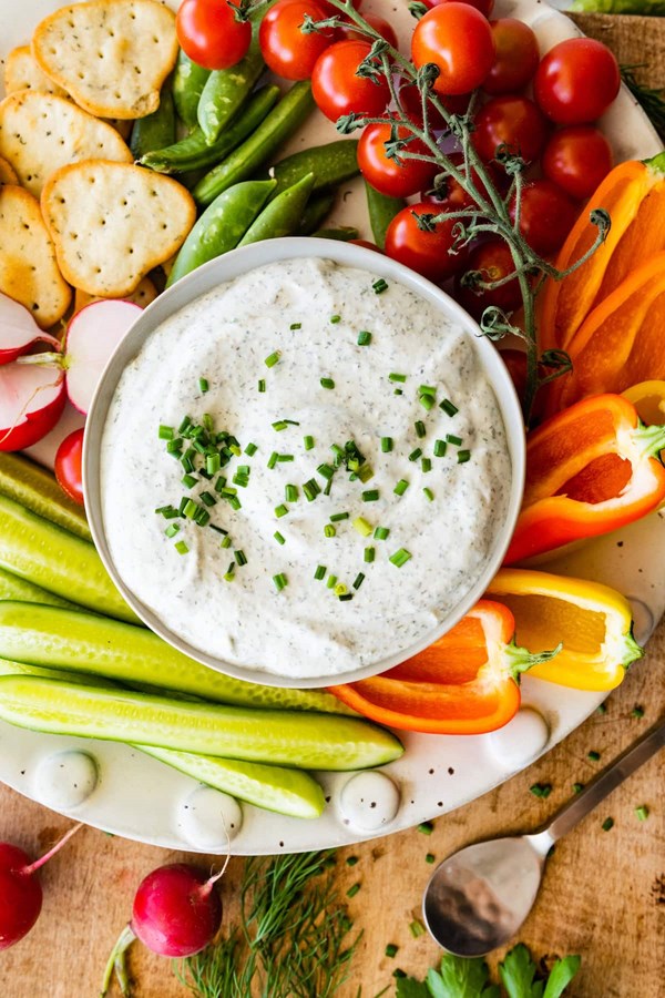 Homemade ranch dip