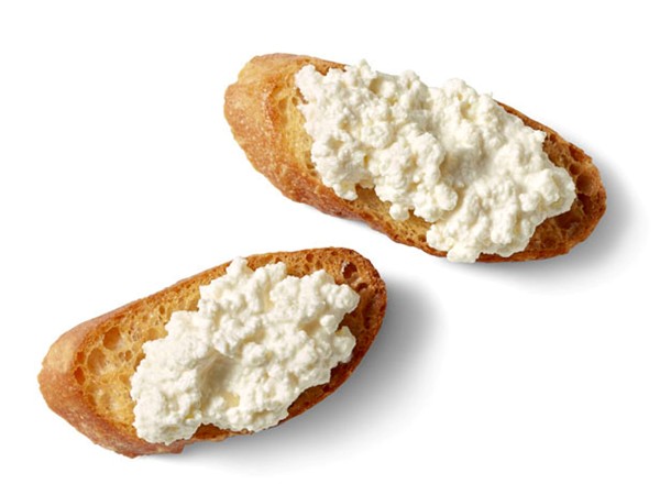 Homemade ricotta