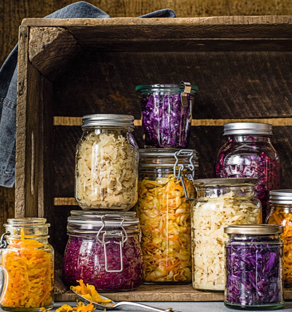 Homemade sauerkraut 1