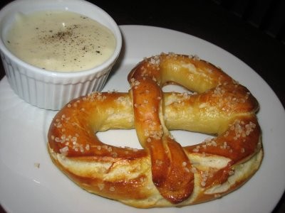 Homemade soft pretzels