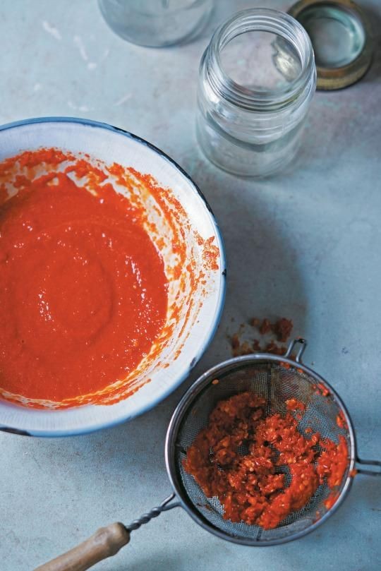 Homemade Sriracha